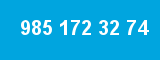 985 172 32 74 985 172 32 74